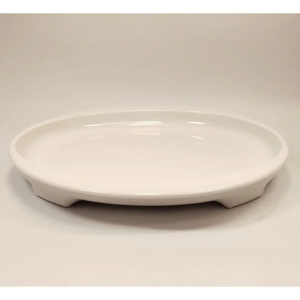 Corning Ware 4784 Microwave Pyroceram Oval Open Roaster Baking Platter Tray